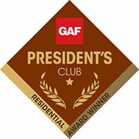 GAF President's Club badge